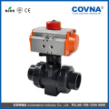 pvc ball valve pneumatic pvc ball valve with double union